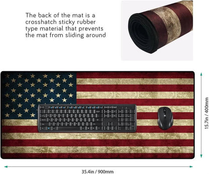 XXL Professional Gaming Mouse Pad & Computer Non-Slip Gaming Mouse Mat-90X40 US03